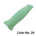 Chenille Stem Pipe Kids DIY Creative Toys Chenille Sticks Cleaners Kindergarten Educational Handmade Material Plush Strips